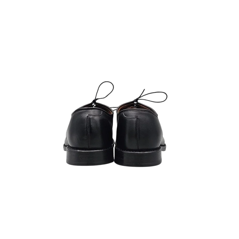 Allen Edmonds Mens 11.5 2A Narrow Park Avenue Black Leather Cap Toe Oxford 5615